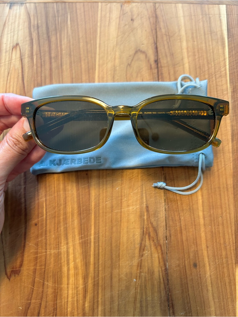 A.KJAERBEDE Sunglasses CHARLIE - SMOKE TRANSPARENT - Picture 8 of 8